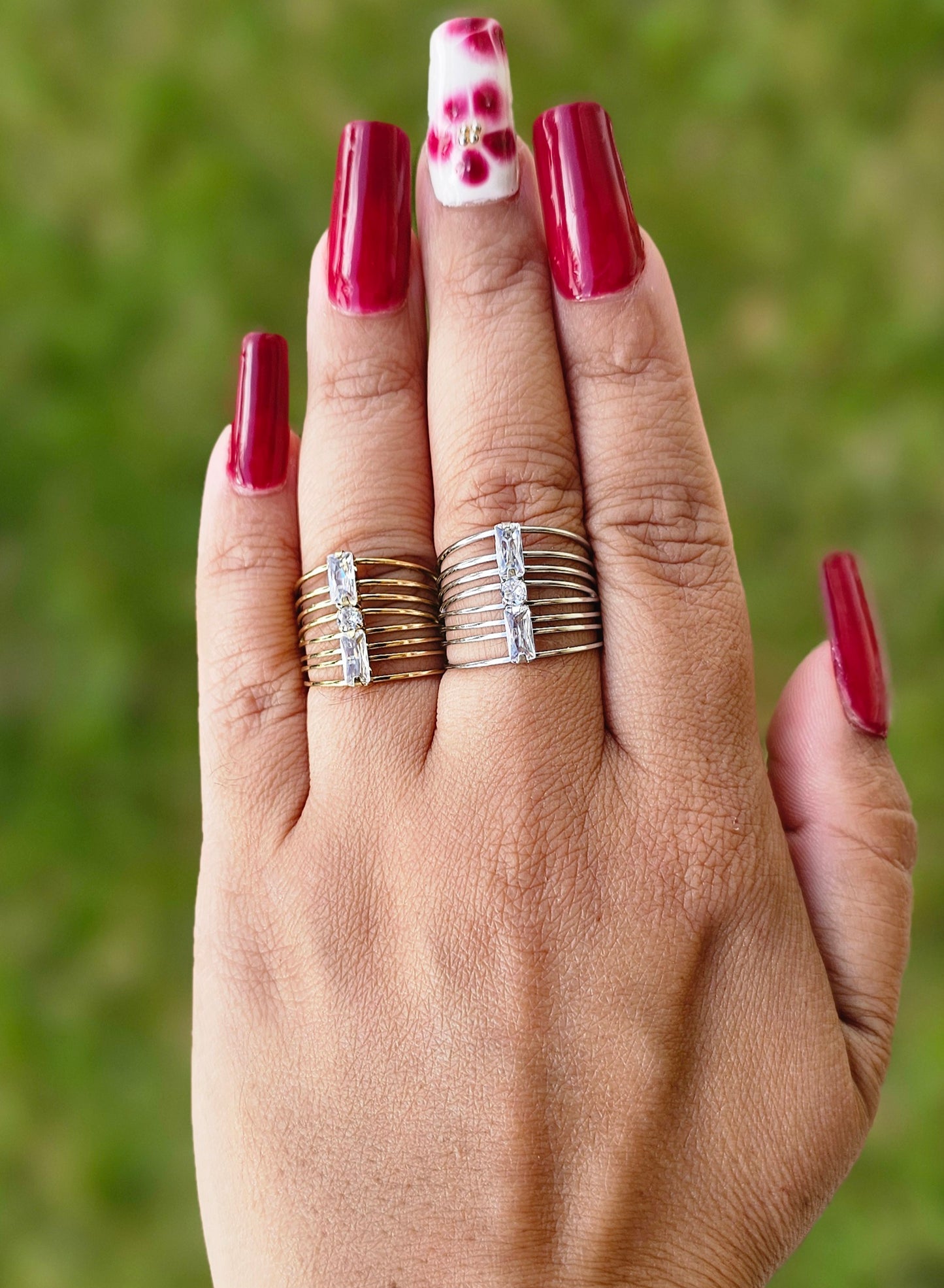 Bague Zénaé - Bague Dorée ou Argentée Femme