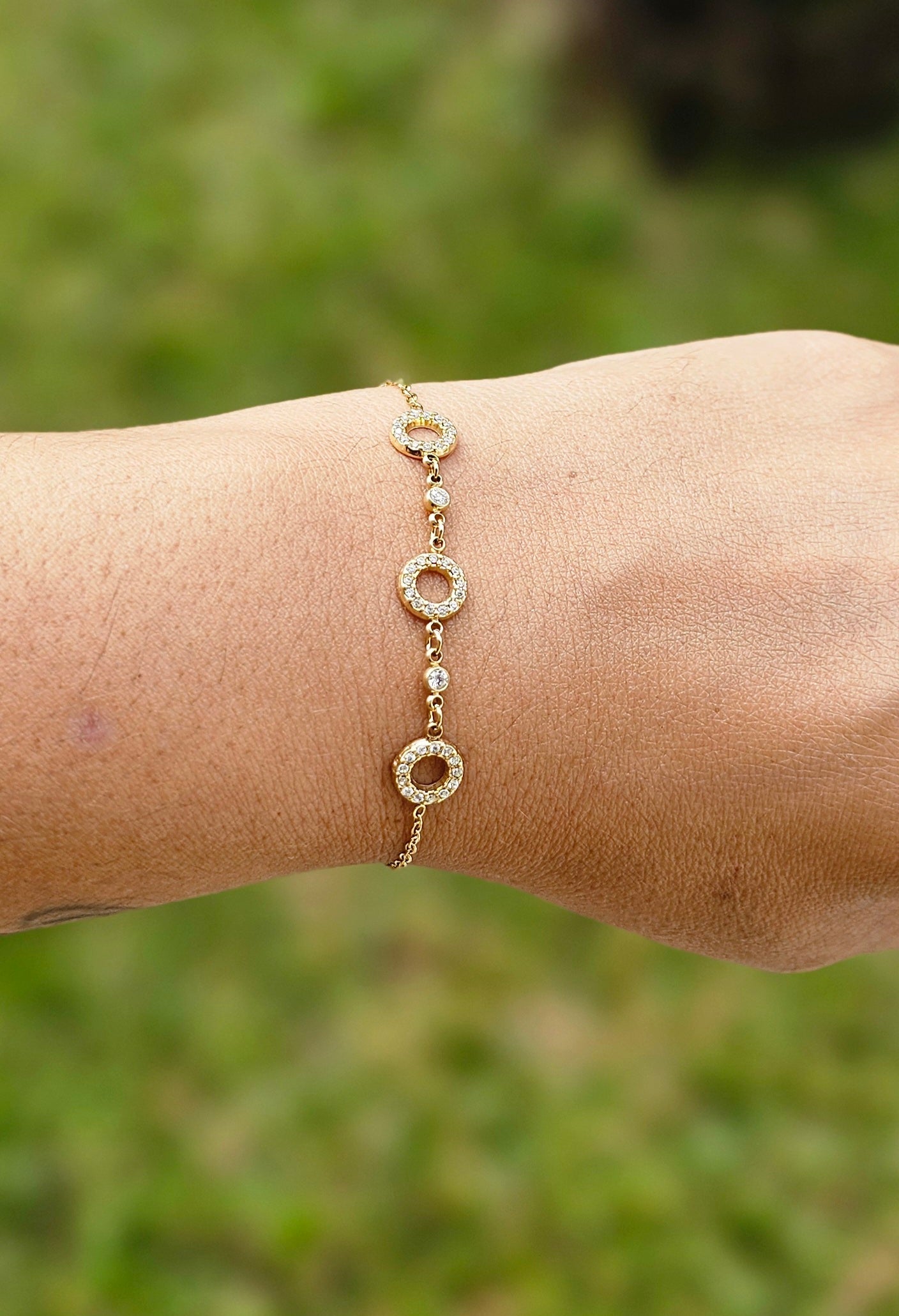 Bracelet Zia dorée