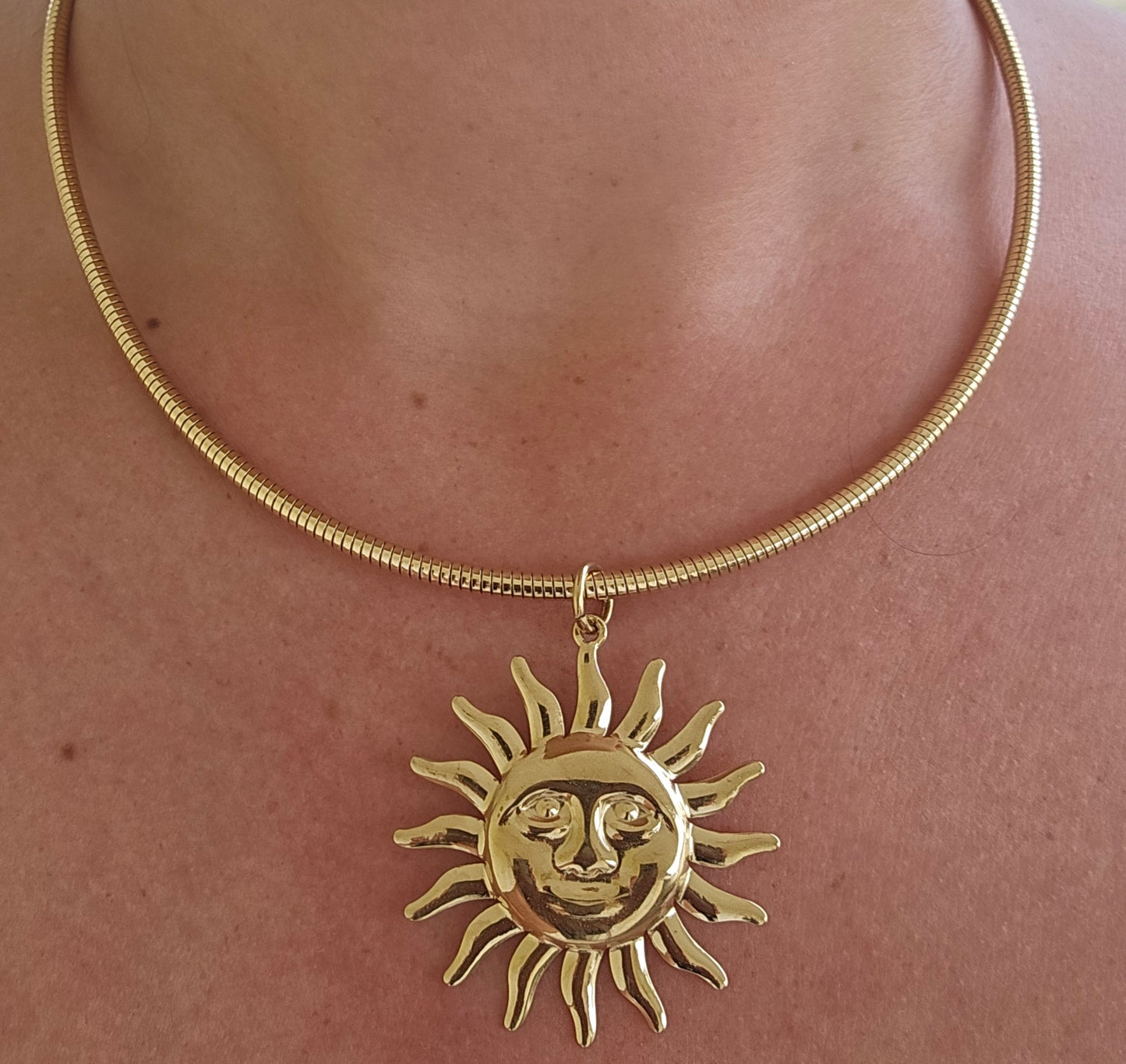 Collier Soléa Doré - Collier Femme Élégant