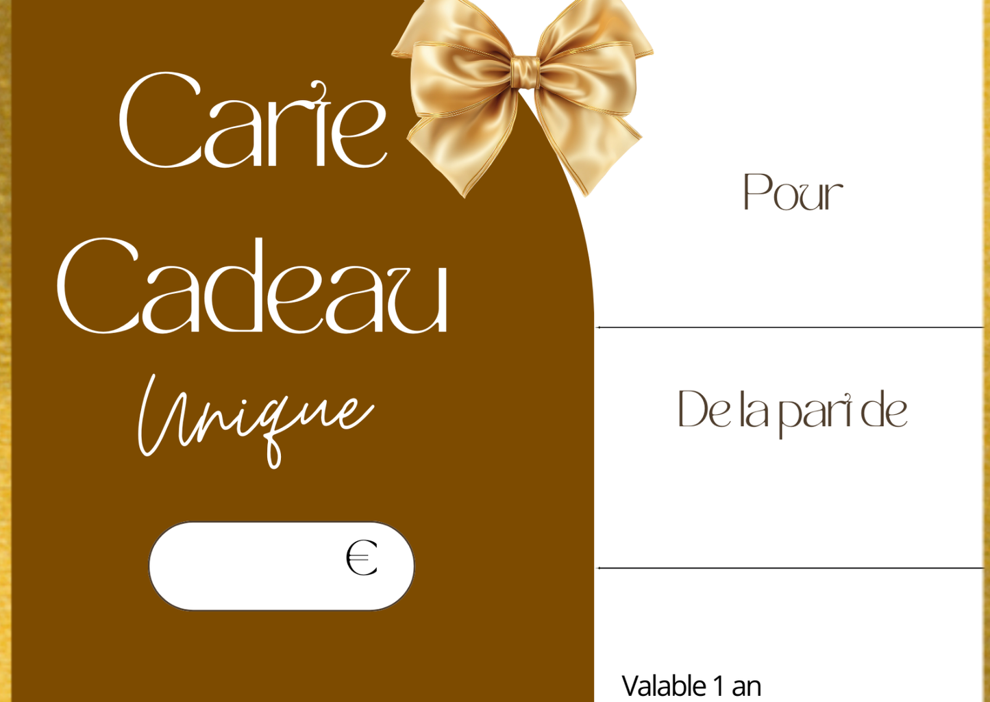 Carte Cadeaux