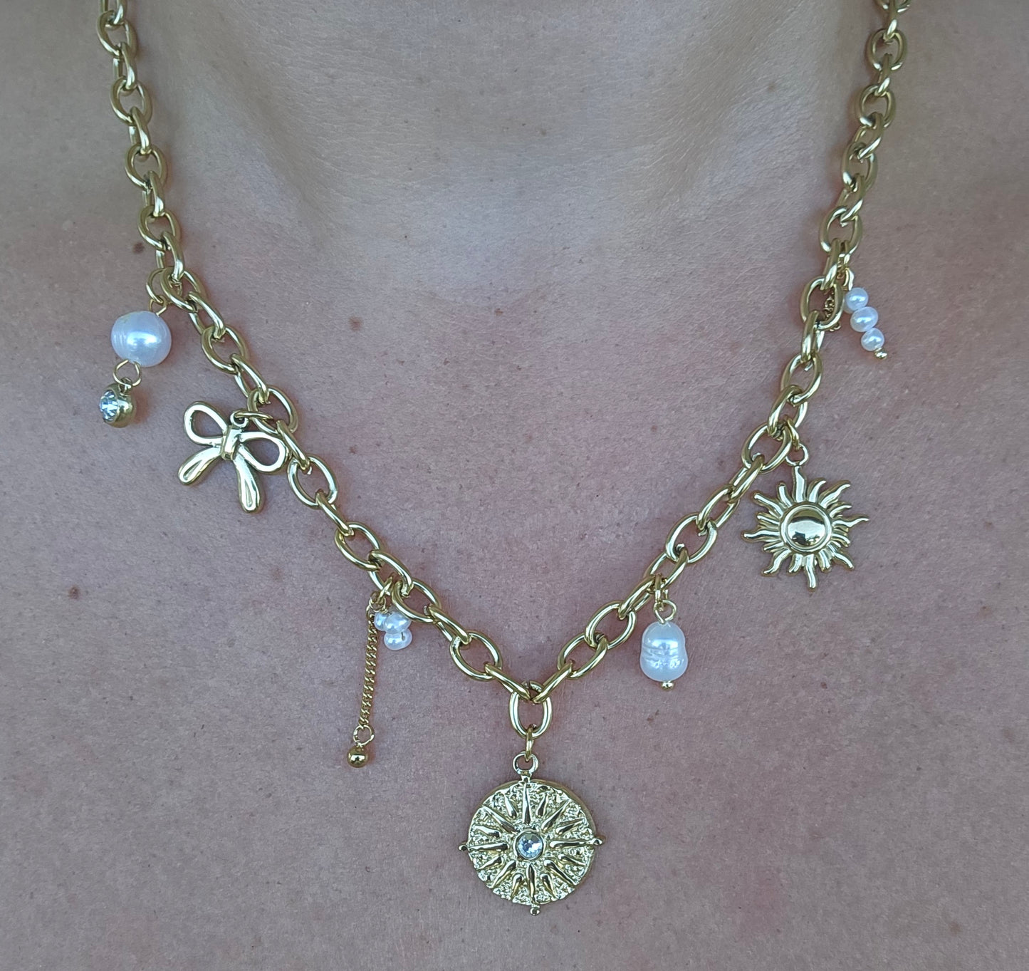 Collier Mila Doré - Collier Femme Élégant