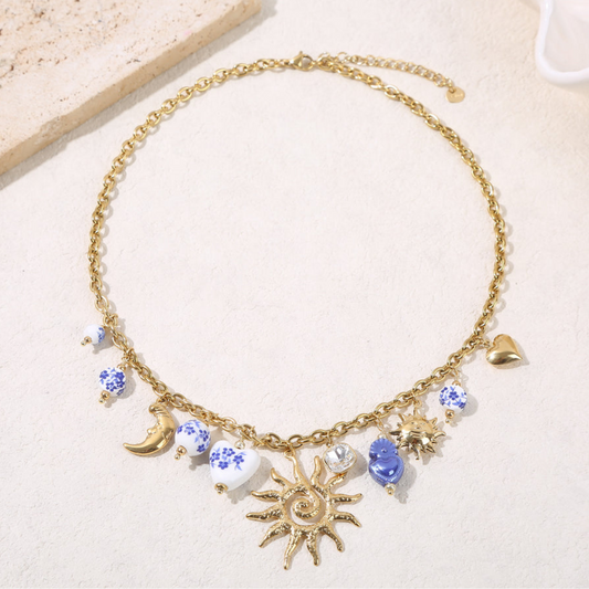 Collier Solana Doré - Collier Femme Chic